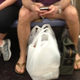 Illustration for article titled Proof That Men Take Up Way Too Much Fucking Space on the Subway